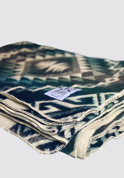 Epera Blanket | Blue/Green