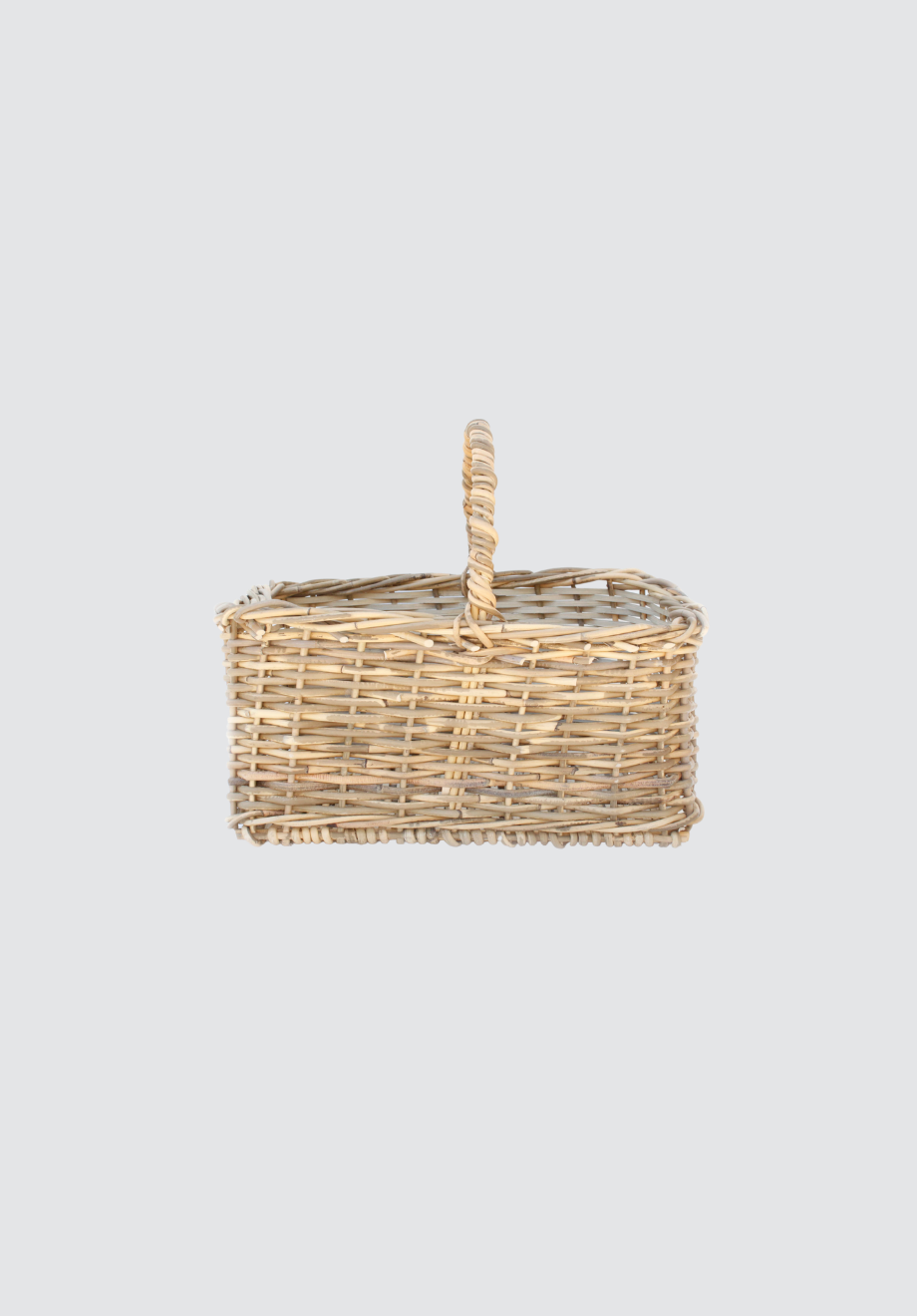 Square Hand Basket With Handle