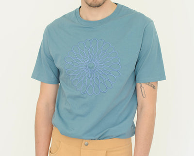 Petals T-shirt | Blue