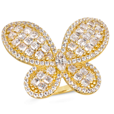 Olivia 80 Butterfly Ring