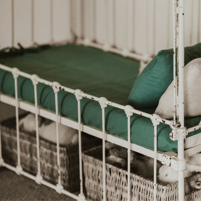 100% Linen Crib Set (Duvet and Pillowslip) | Pasture