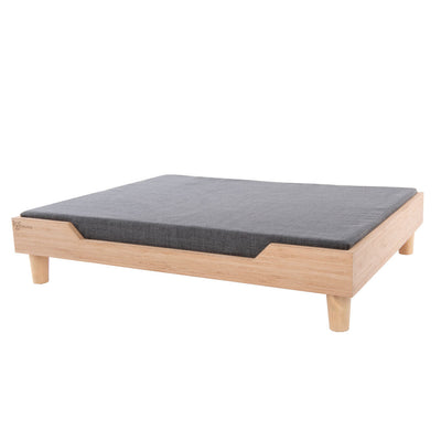 Charlie Large Bamboo Dog Bed