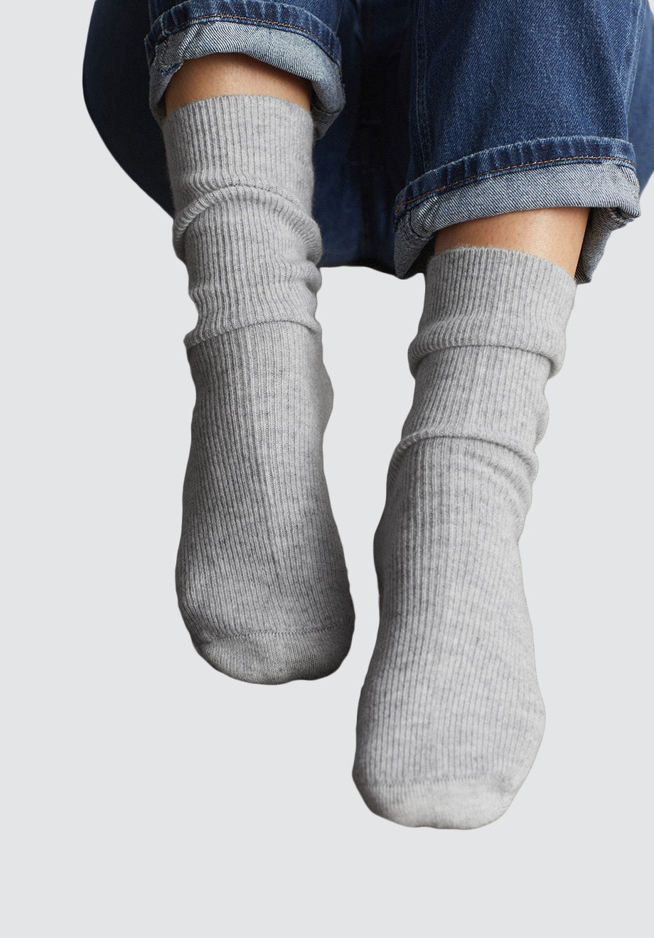 Cashmere Sock | Foggy