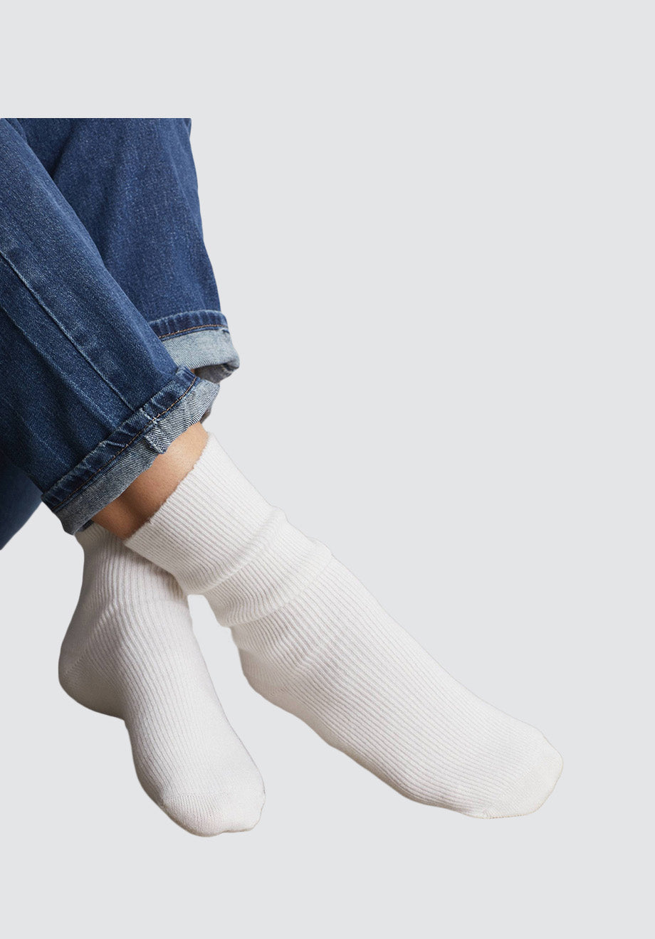 Cashmere Sock | Snow