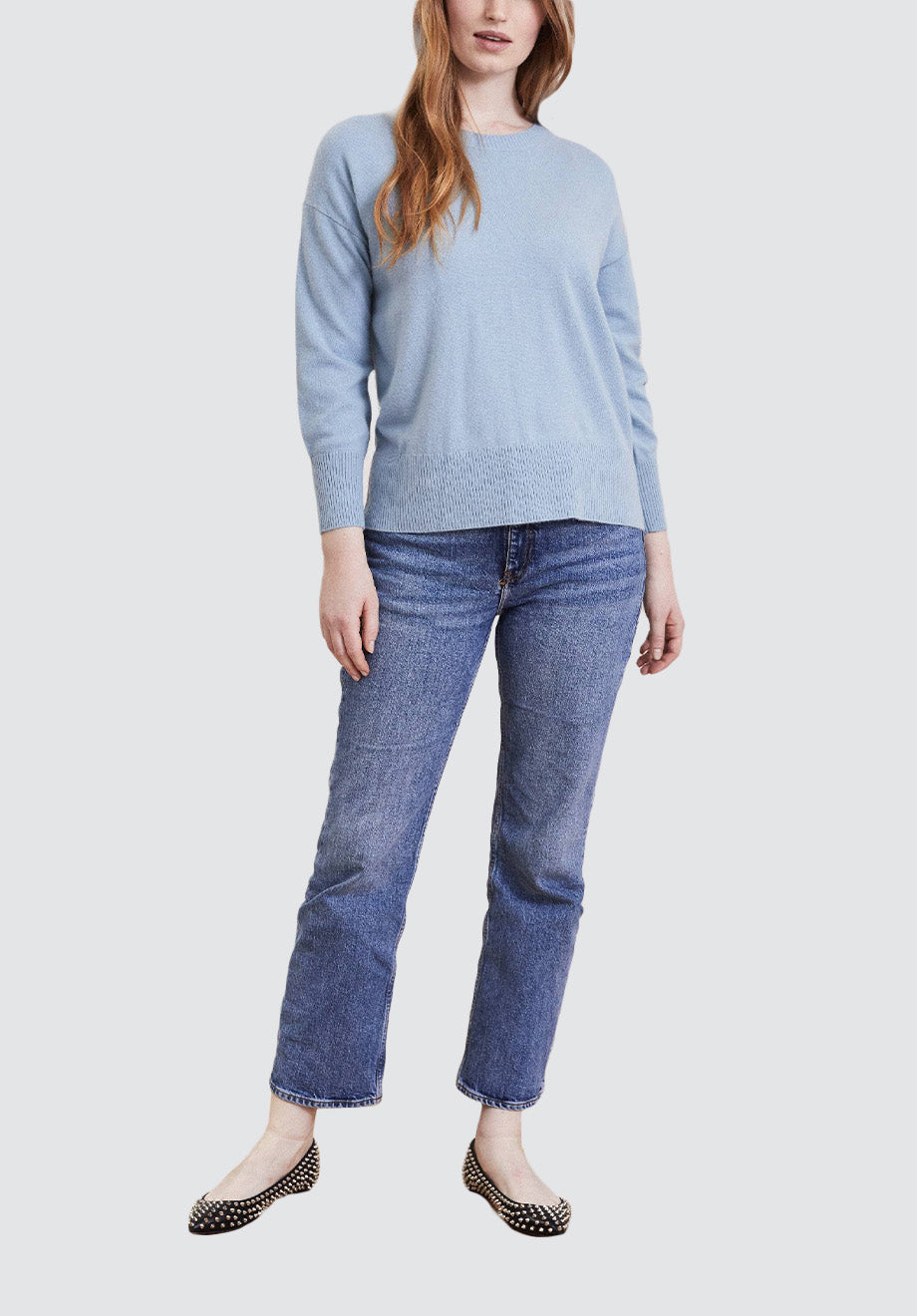 Easy Cashmere Sweatshirt | Glacier