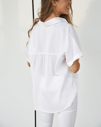 Elise Blouse | White