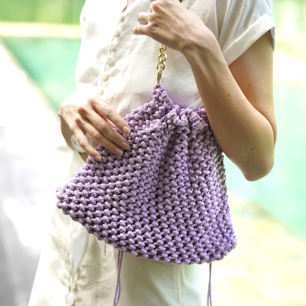 Lyon Macrame Tote Bag