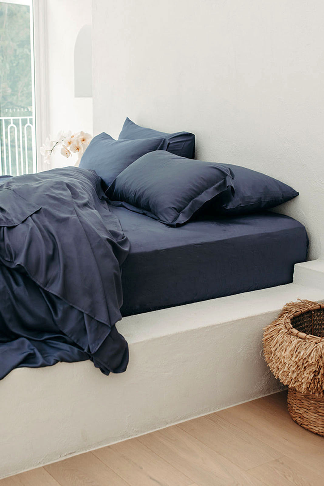 Double Bamboo Sheet Set, with Pillow Slip