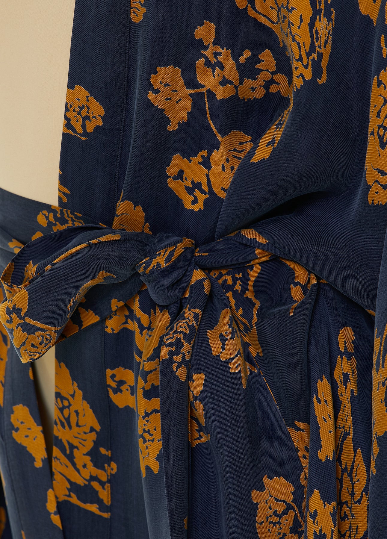 Aqua Cupro Kimono