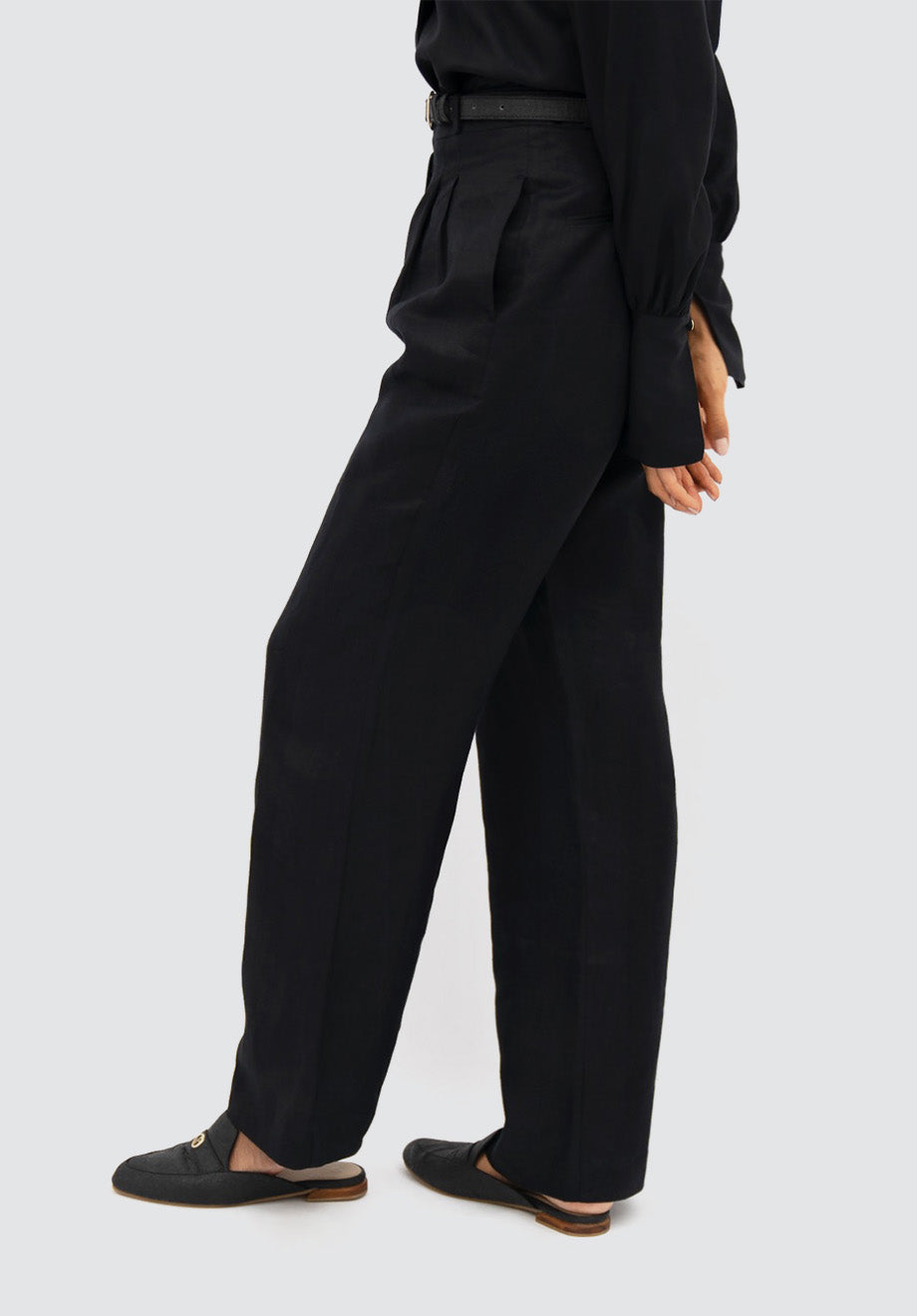 French Riviera NCE - Wide Leg Pants | Licorice