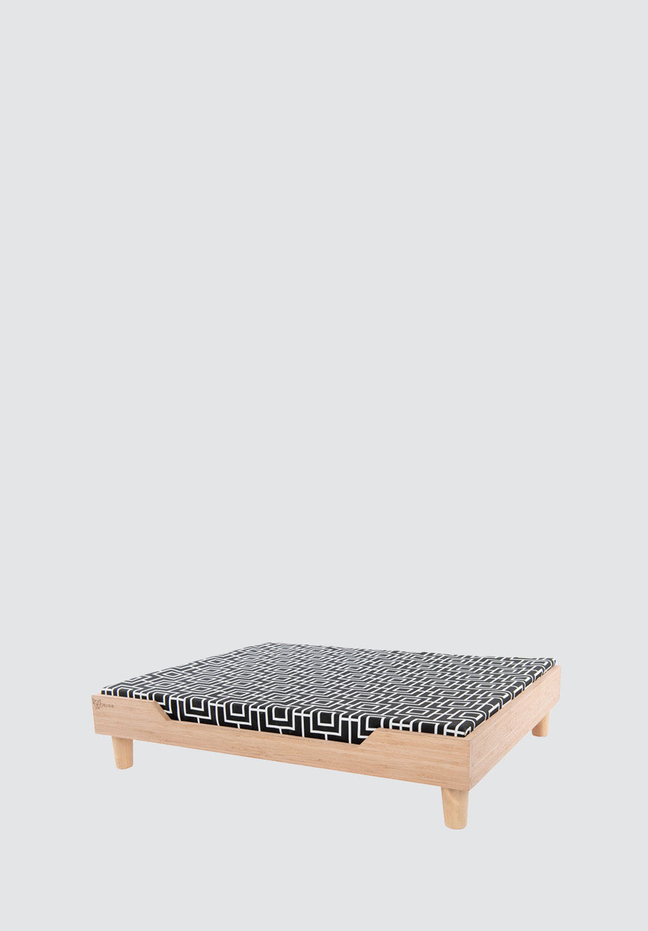 Charlie Large Bamboo Dog Bed