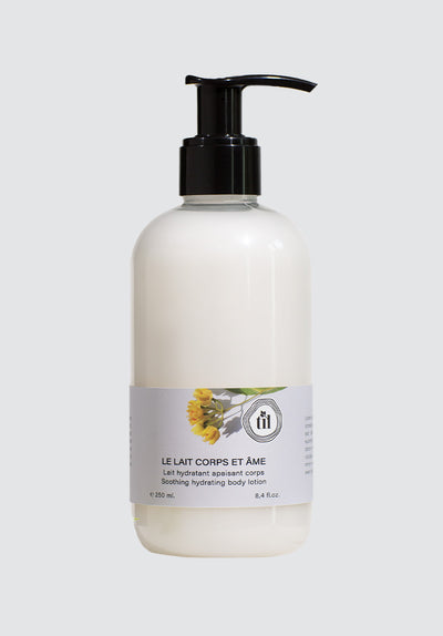 le lait corps et âme | Soothing Hydrating Body Lotion