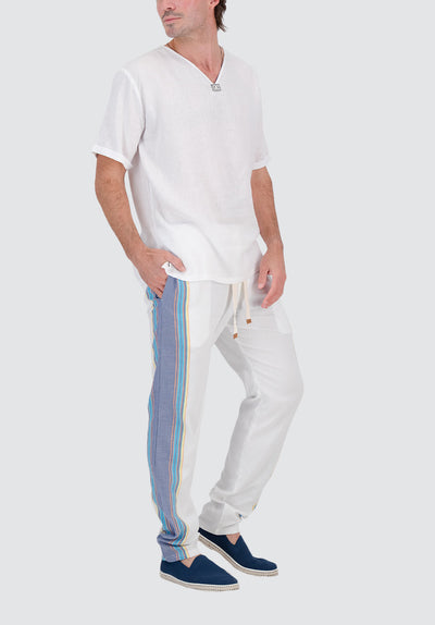 Tailored Fit Trousers | Ocean Breeze