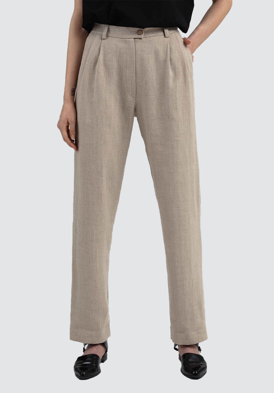 Pants Carina | Natural Grey