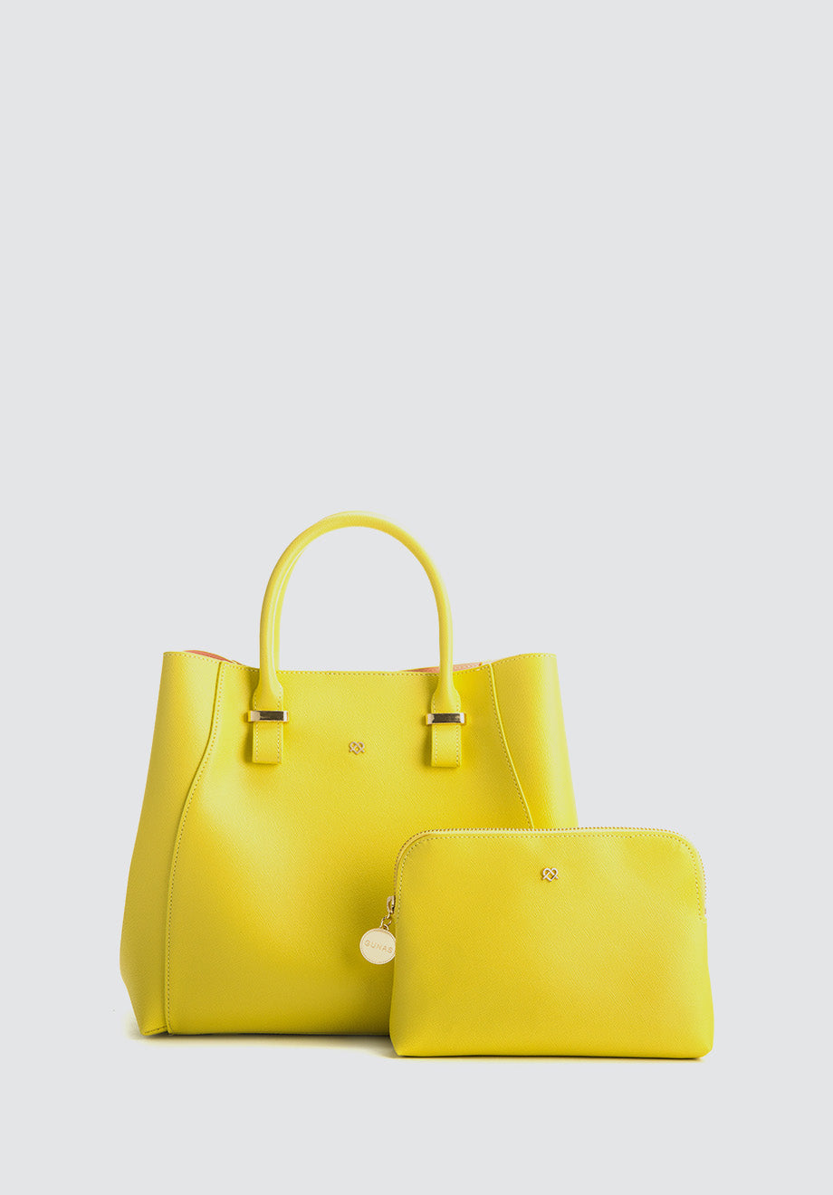 Jane | Lemon Yellow Vegan Leather Satchel