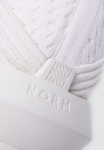 3D Knit Unisex Sneakers | Polar White