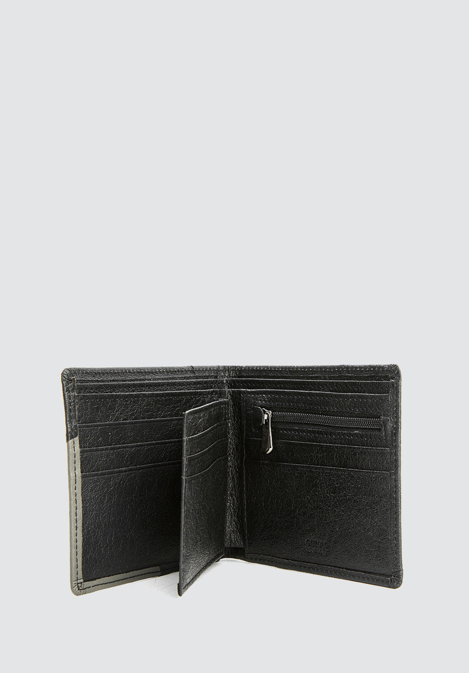 Woody | Gray Vegan Leather Wallet For Men