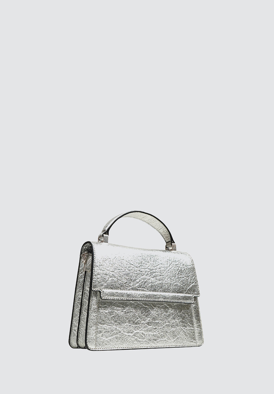 Fire Flap Cross Body | Silver