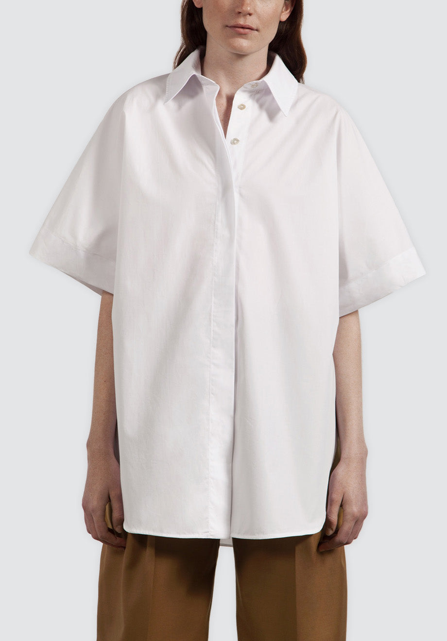 Cotton Multifunctional Shirt | White