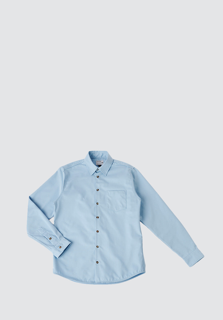 1 Pocket Cotton Shirt | Blue Bell