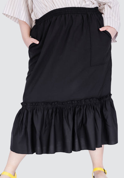 Frill Skirt | Black