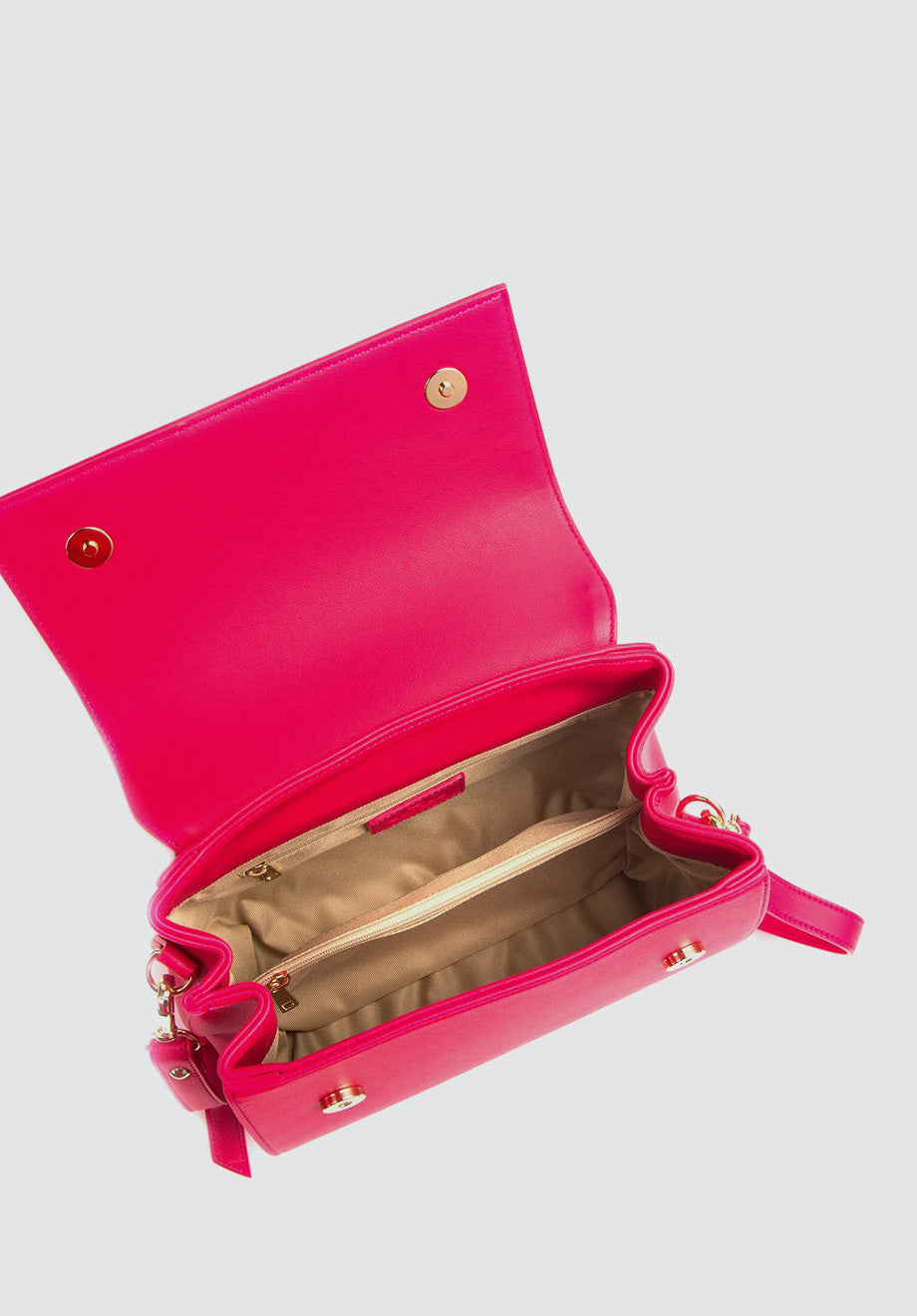 Cottontail | Raspberry Pink Vegan Leather Bag