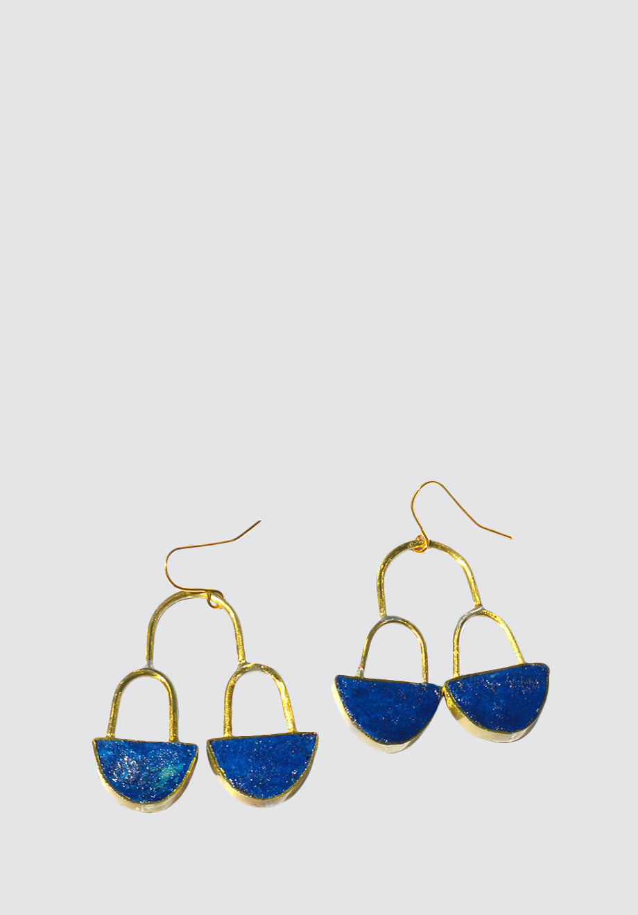 Orb Earrings | Blue