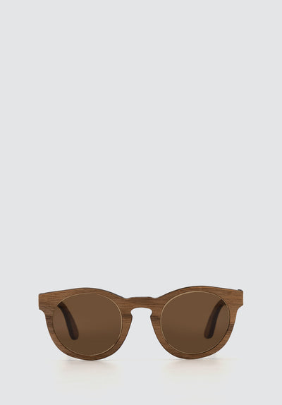 Owl Sunglasses | Walnut | Brown Polarised