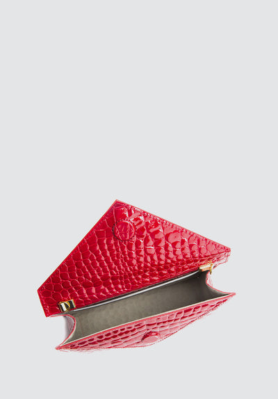 About Last Night | Red Vegan Clutch