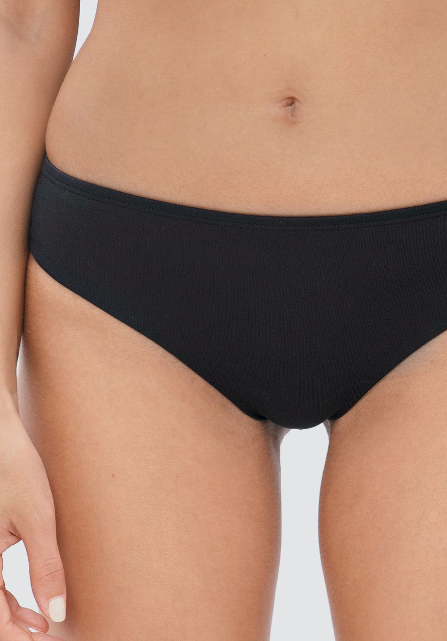 Turin TRN - Tanga Panties | Black Sand