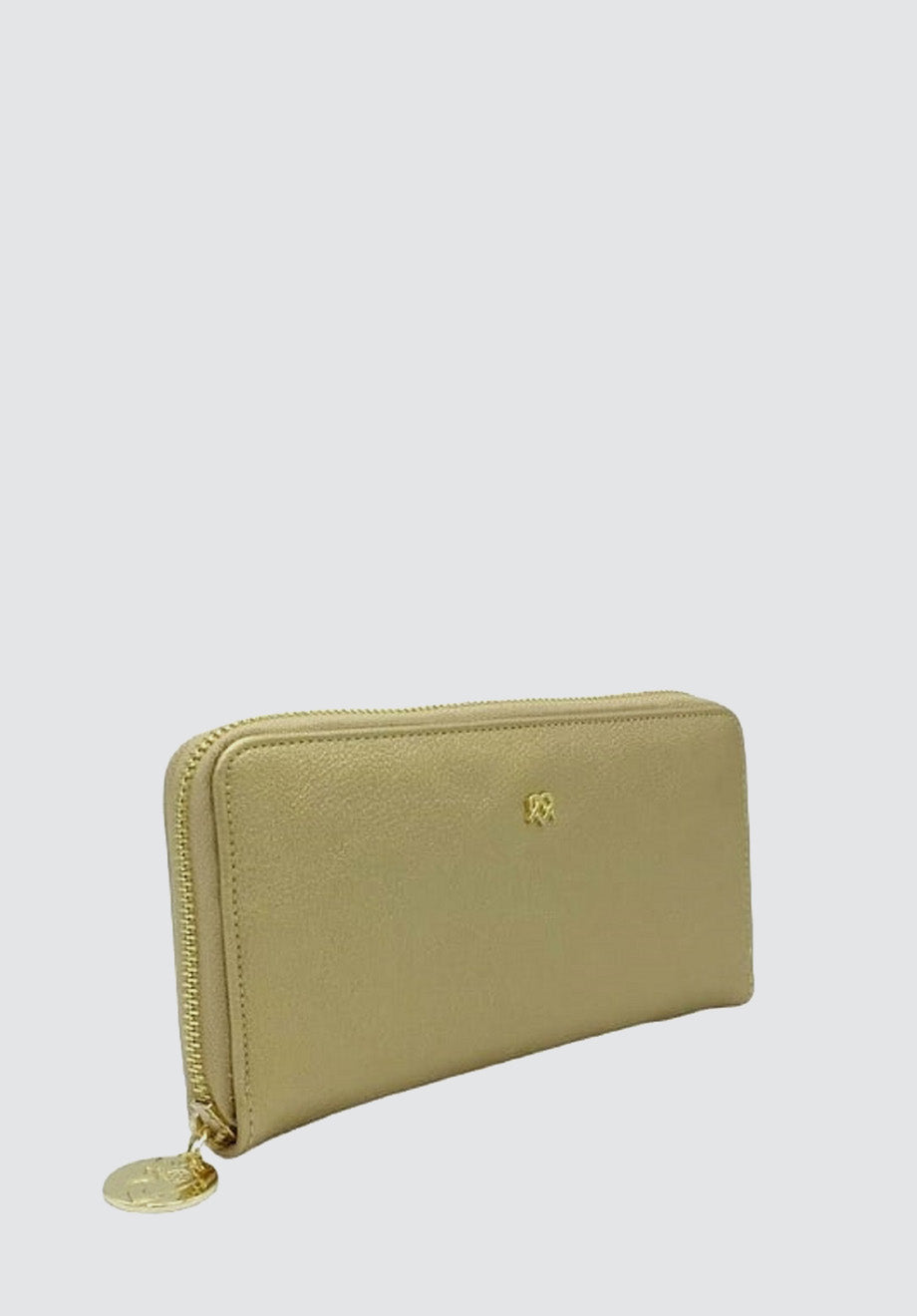 Uptown | Gold Zipper Wallet